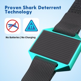 Hyliaty Magnetic Shark Deterrent Band for Swimming, Surfing, Diving, Snorkeling and Other Ocean Activities Magnetic Technology to Deter Sharks Deterrent