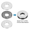 sourcing map TC411+2TRA Needle Roller Thrust Bearings with Bearing Washers,