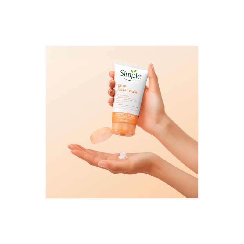 Simple Protect N Glow Express Glow - Esmalte exfoliante para