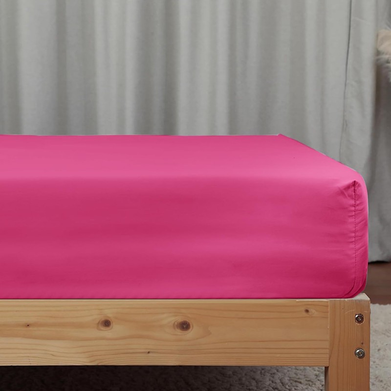 SSW HOMES Fitted Sheet Extra Deep 40cm, Brushed Microfiber Breathable