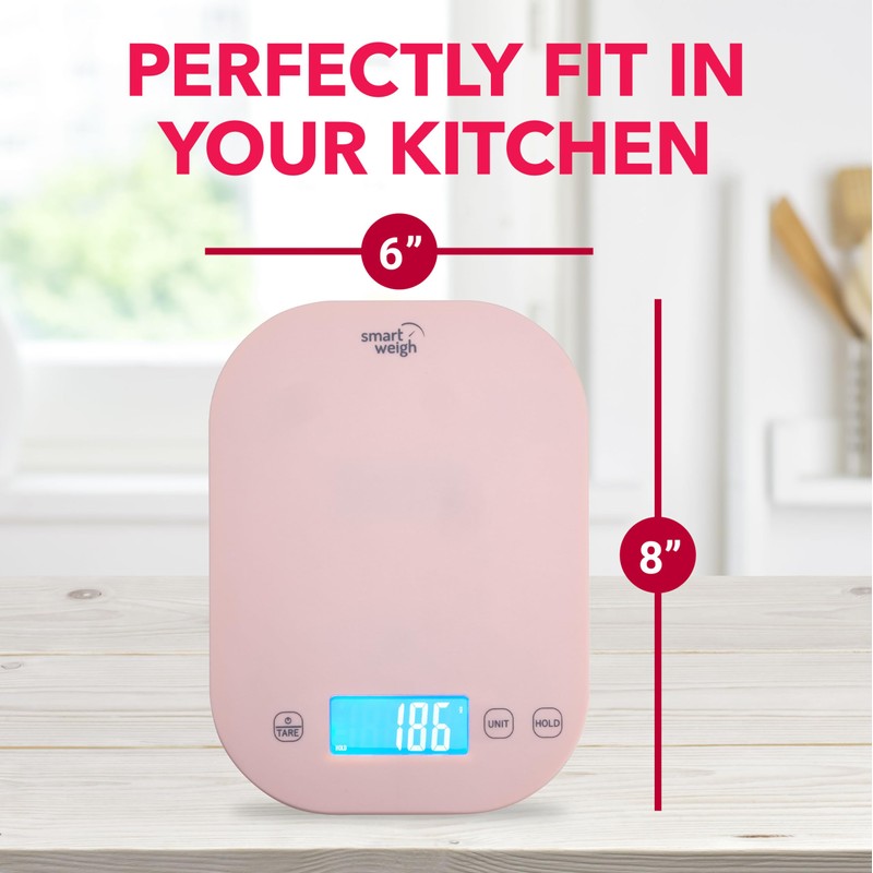 Smart Weigh Digital Food Scale Grams and Ounces - Sound