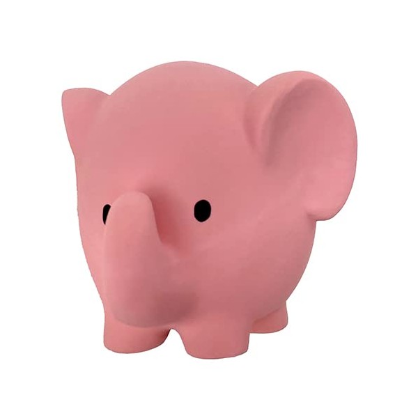 fouFIT Zoo Chew Latex Toy for Dogs, Pink Elephant