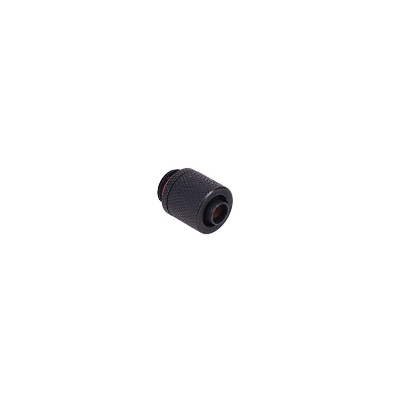 11/8mm (8x1,5mm) Anschraubtülle G1/4 - gerändelt - black matt