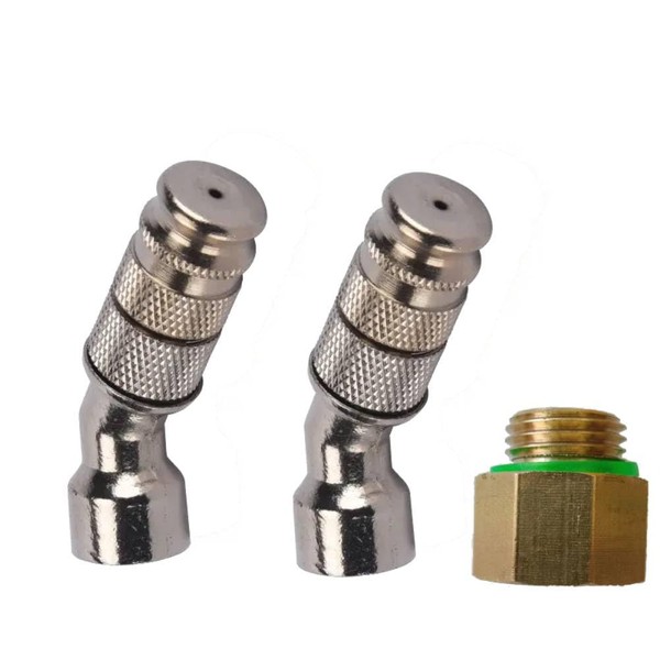 Zuobeiyi Sprayer Nozzle Tips, 2 Pieces High Pressure Adjustable Misting