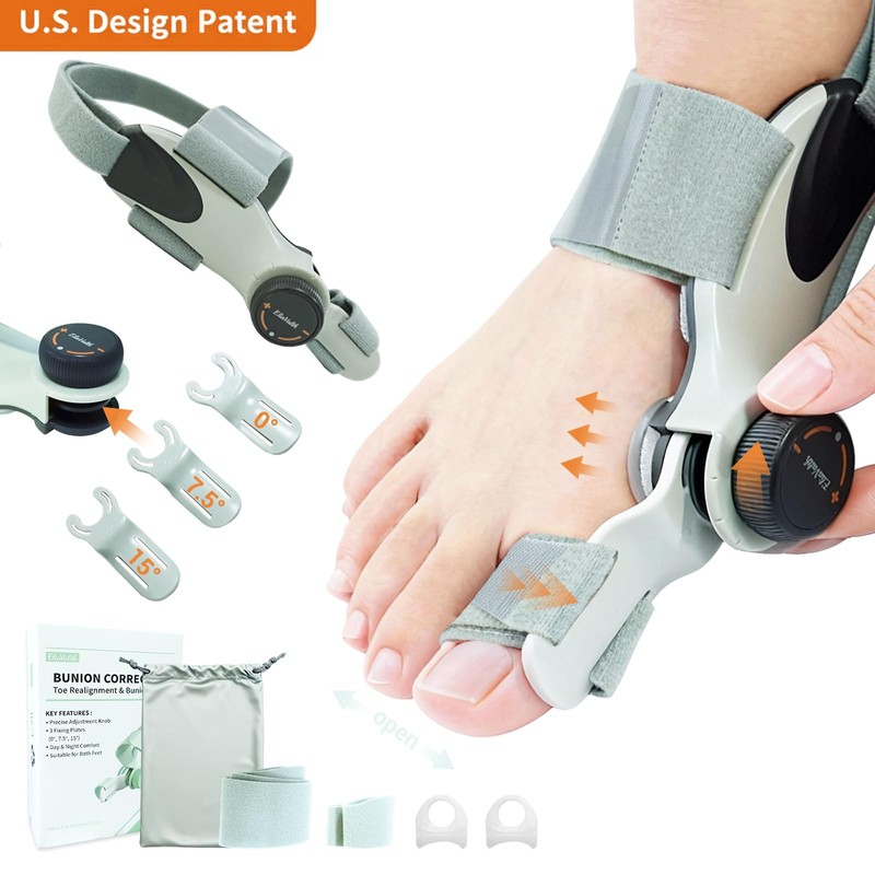 Bunion Corrector for Women Big Toe - US Patent 3