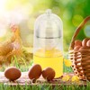 Pwshymi Manual Egg Spinner，Portable Egg Scrambler, Egg Yolk and Egg