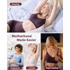 Momcozy Nursing Bras for Breastfeeding and Sleep, Seamless Soft &