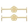 Mizuhiki 408153 Cutlery Rest, Gold, Short, 2 pcs