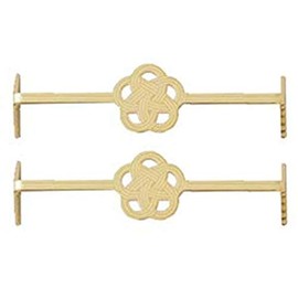 Mizuhiki 408153 Cutlery Rest, Gold, Short, 2 pcs