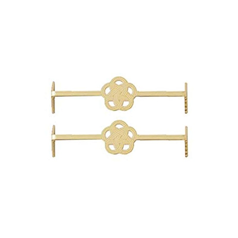 Mizuhiki 408153 Cutlery Rest, Gold, Short, 2 pcs