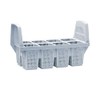 Commercial Dishwasher Cutlery Holder - Cutlery Basket 8 Compartment with