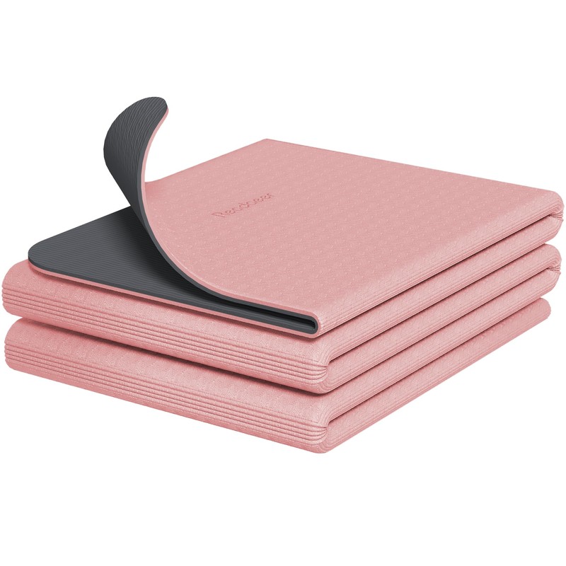 Readaeer Foldable Yoga Mat for Travel Folding Yoga Mat 6mm
