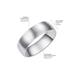 True Rebels Male Stainless steel Band Ring