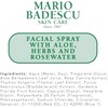 Mario Badescu Spray facial con hierbas de aloe y agua