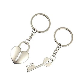 Familienkalender Schlüsselanhänger Schlüssel zum Schloss Schlüsselring für Paare/Geliebte im Set Schlüssel+Schloss | Geschen zur Hochzeit | Verlobung | Liebe | Frauen | Heirat |