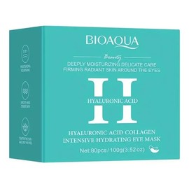80 Parches Mascarilla Ojos Hidratantes Ácido Hialurónico Todo Tipo De Piel
