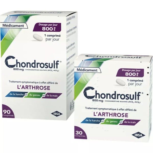 IBSA Chondrosulf 800 Mg Tablets IBSA, 90 tablets