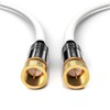 deleyCON SAT Antenna Cable 7.5m (24.61 ft.) Coaxial Satellite Cable