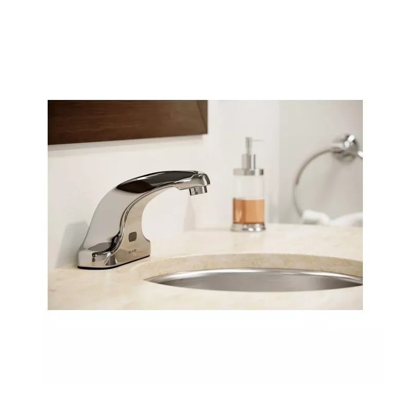 Elkay LKB737C Commercial Electronic Sensor Lavatory Battery Powered Deck Mount