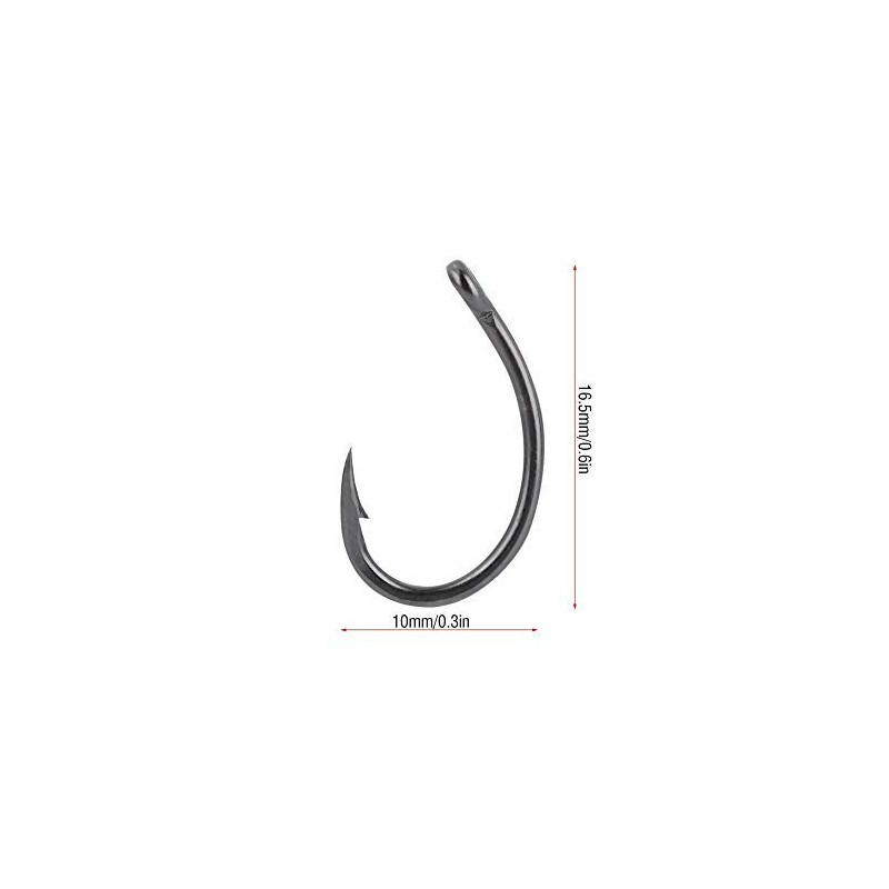 Anzuelo de Acero de Alto Carbono del Gancho de Pesca