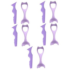 FRCOLOR 10piezas Plantillas De Delineador De Ojos De Silicona Herramienta De Maquillaje Para Ojos Diseño Ergonómico Fácil De Usar y Limpiar Para...   