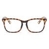 Jcerki Myopia glasses -2.00 Distance nearsighted glasses Leopard Print Frame