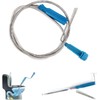 Norhogo Pipe Cleaning Probe 1.5m Hydraulic Spring for Easy Cleaning