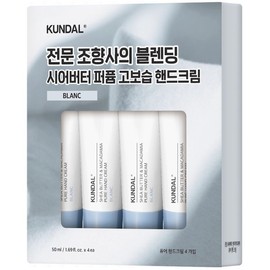 쿤달 시어버터 핸드크림50 4입 블랑 Kundal Shea Butter Hand Cream 50 4-Pack Blanc