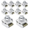 Hoypeyfiy 10pcs Push Button Drawer Door Latch Catch Cupboard Door
