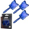 GOAT - Air Blue Clear No6 Flights Medium, 3 Plastic