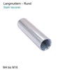 Long Nut Round M4 x 15 mm Galvanised Steel -