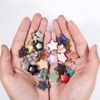 Yimomoyi 24 Pcs Crystals and Gemstones, Star Healing Crystals Set