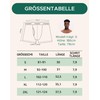 Innersy Men's Soft Boxer Shorts with Fly Breathable Retro Shorts,
