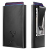 BULLIANT Slim Wallet, Men Front Pocket Wallet Money Clip 5Cards-Sliding