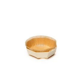 FaisTonGateau - Pack of 10 Paniwood Octopuce Wooden Baking Moulds - Wooden Baking Mould with Folded Paper Box