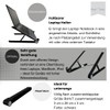 Medi Body Laptop Stand Height Adjustable, Black, Foldable, Non-Slip, Notebook