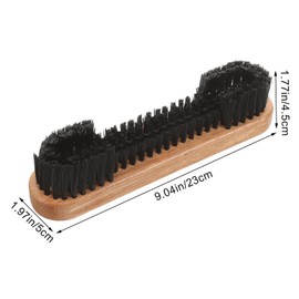 Generic Pool Table Brush Handheld Billiards Cleaning Tool for Felt Durable Bristle Brush for Thorough Cleaning of Billiard Table Surfaces and Rails Essential Accessory