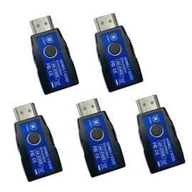 THWT HDMI 2.1 4K EDID Emulator (Model: 4K-EWB-5P), Supports SCDC and EDID Copying and Emulation, HDCP Pass-Through, Pre-Set EDIDs are 4K@60Hz 4:4:4 and 4K@120Hz 4:2:0 with 2.1 CH Audio - 5 Pack