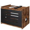 Homode Router Shelf, Wood Wifi Box Hider, Projector Shelf Stand,