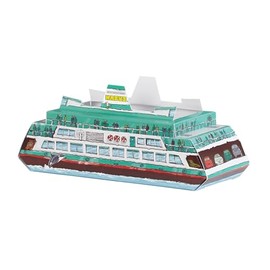 Maeve Chocolate Ferry Boat Bonbon Box (4oz)