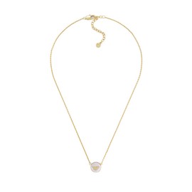 Emporio Armani EGS3140710 Women's Necklace Pendant Gold-Plated Metal, Brass, No Gemstone