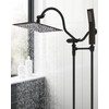 Hibbent All Metal Shower Head, 8 Inch High Pressure Rain