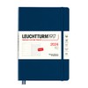 LEUCHTTURM1917 367774 Weekly Calendar & Notebook Softcover Medium (A5) 2024,