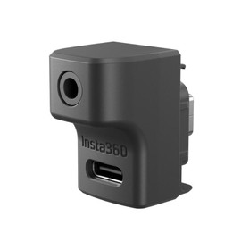 Twaxl Audio Adapter (Horizontal) Audio Head for Insta360 Ace Pro/Ace