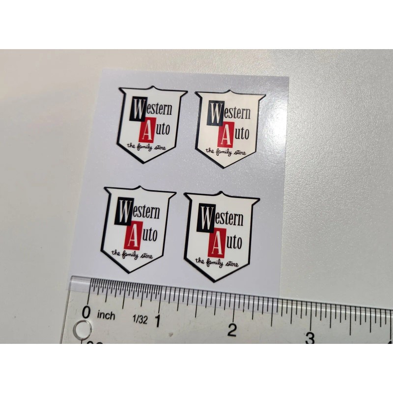 Tonka Western Auto Stickers For Vintage Tonka Pick-up