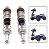Oshhni 2 Pieces 1/16 Hydraulic Front and Rear Shock Absorbers