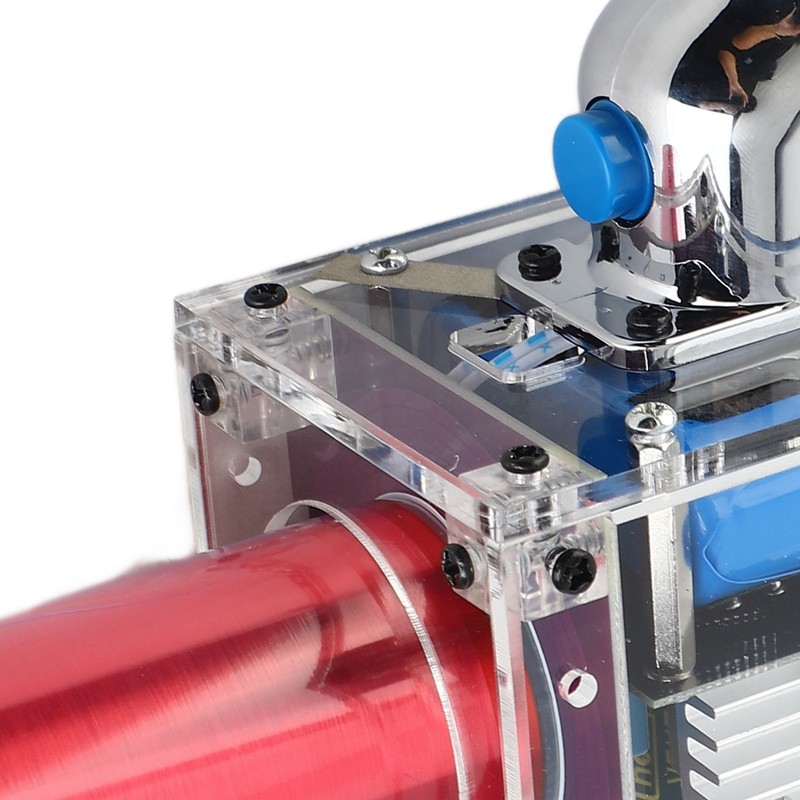 Arc Coil Handheld Portable Beautiful Artificial Lightning Generator 13cm Adjustable