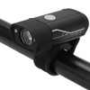Bike Headlight Aluminum Alloy 5 Levels Black Front Bike Lights