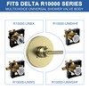 Replacement for Delta Faucet Trinsic 14 Series Single-Function Champagne Bronze
