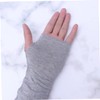 CHILDWEET Ultraviolet-Resistant Gloves Winter Cycling Sun Protection Long Fingerless Sun-Resistant